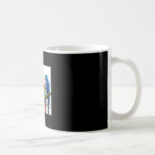 Caneca De Café Papagaios aves tropicais havaí festa na praia verã