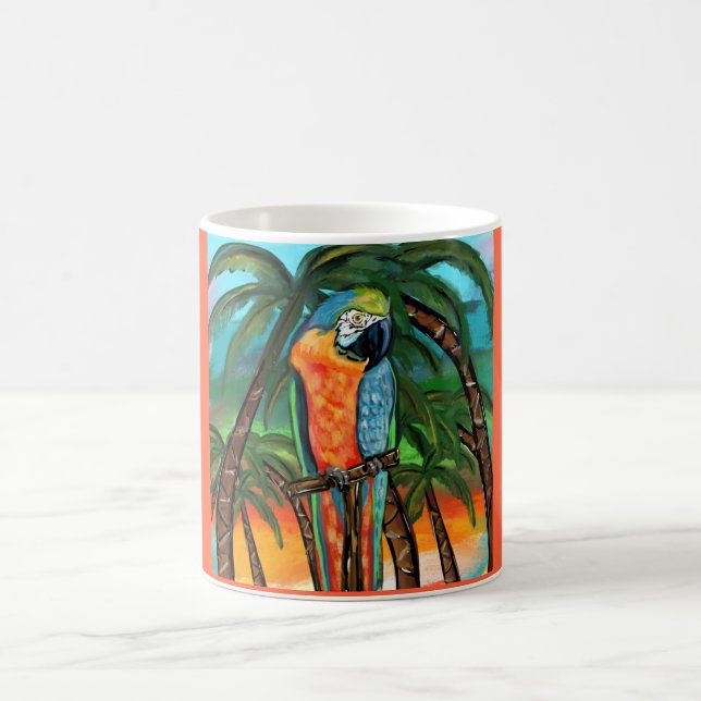 Caneca De Café Papagaios de Festa (Centro)