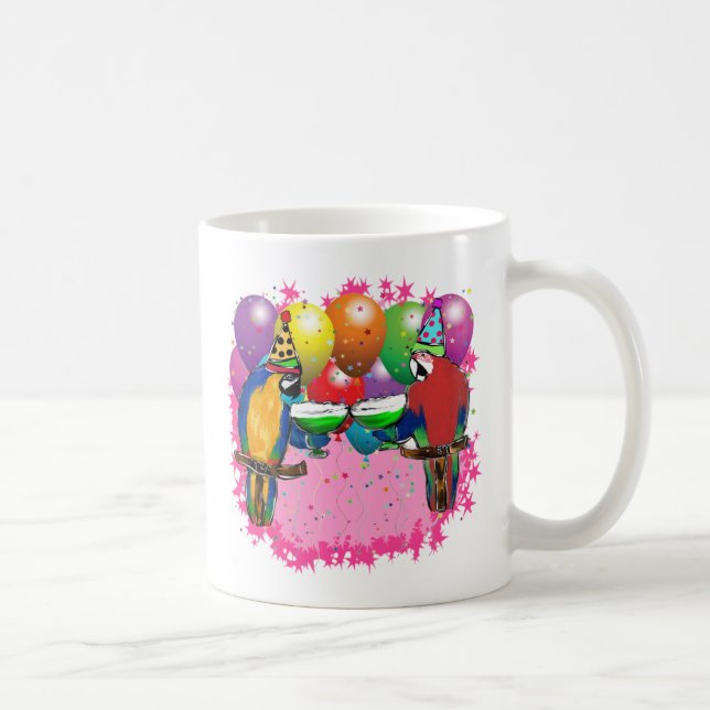 Caneca De Café PAPagaios DE FESTA (Direita)