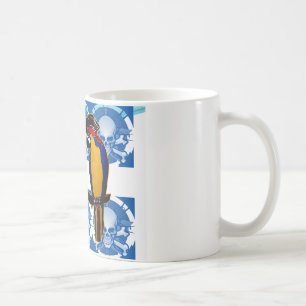 Caneca De Café Papagaios Piratas
