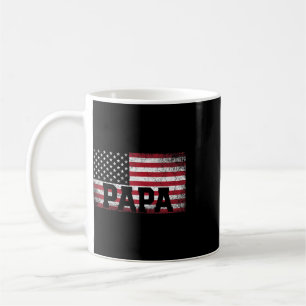 Caneca De Café Papai Bandeira Americana Dia dos Pais Presente 4 d