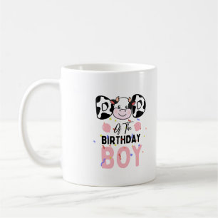Caneca De Café Papai Bonitinho do Menino Fazendeiro de Vacas no A