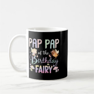Caneca De Café Papai do Papai da Fada de Aniversário Menina Mágic