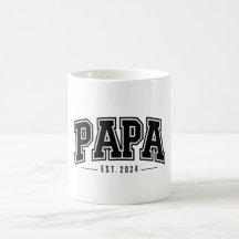 Papai Est. 2024 - Celebrando Novos Avós