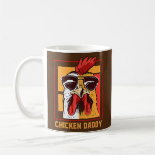 Caneca De Café Papai Galo Antigo Criador de Aves Galo