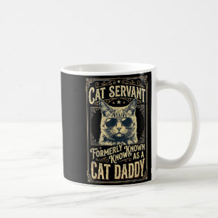 Caneca De Café Papai Gato para Homens Papai Gato Engraçado Dia do