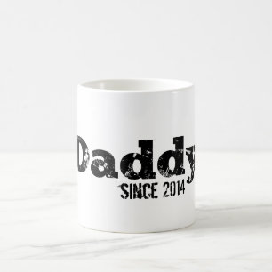 Caneca De Café Papai Grunge Desde 2014