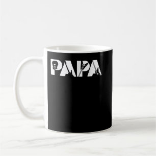 Caneca De Café Papai Guitarra Principal Papai Engraçado Papai Gui