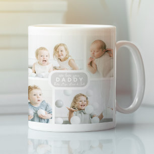 Caneca De Café Papai Moderno 4 Foto Cinza