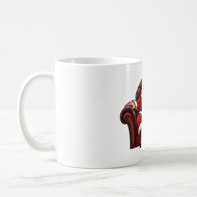 Caneca De Café Papai Noel (Esquerda)
