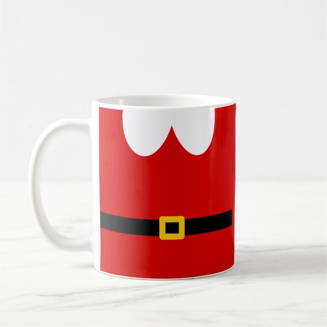 Caneca De Café Papai Noel (Esquerda)