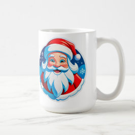 Caneca De Café Papai Noel Alegre