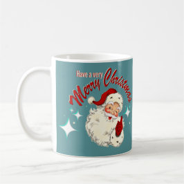Caneca De Café Papai Noel Antigo Nº 4 - Feliz Natal