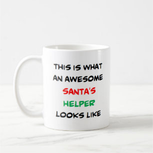 Caneca De Café papai noel auxiliar, incrível