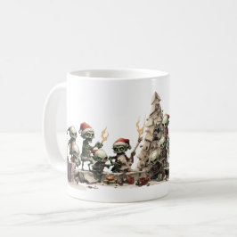 Caneca De Café Papai noel-chefe