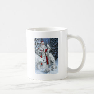 Caneca De Café Papai Noel Com Ursos De Coruja E Polar