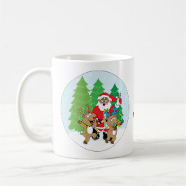 Caneca De Café Papai Noel de Cor
