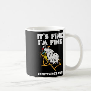 Caneca De Café Papai Noel Derretendo Bem Engraçado Homens Natal E