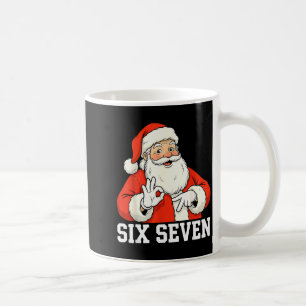Caneca De Café Papai Noel Engraçado Diz Seis Sete Natal 67 Meme X