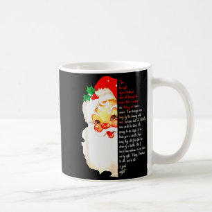 Caneca De Café Papai Noel Era a Noite Antes do Natal Pijama Combi