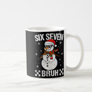 Caneca De Café Papai Noel Fazendo Dab Snowman 6 7 Meme Natal Seis
