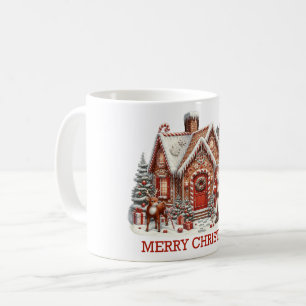 Caneca De Café Papai noel House Mug