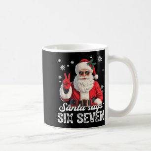 Caneca De Café Papai Noel Legal Diz 67 Meme Natal Divertido Homen