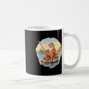 Caneca De Café Papai Noel Pescando Natal Em Julho Pescador De Ver