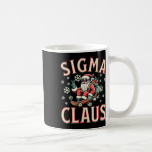 Caneca De Café Papai Noel Sigma Claus Engraçado Natal Meme Adoles