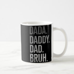 Caneca De Café Papai Papai Pai Bruh para Homens Adultos Avô Mulhe