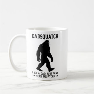Caneca De Café Papai Sasquatch Presente Divertido do Dia dos Pais