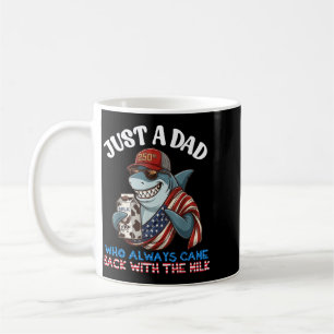 Caneca De Café Papai Tubarão Voltou Com Leite 250º Aniversário