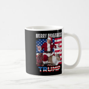 Caneca De Café Papais noeis Atropelam o Natal Humor Engraçado Tan