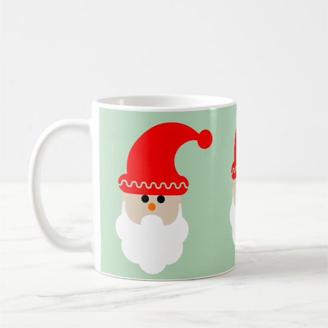 Caneca De Café Papais noeis de Natal (Esquerda)