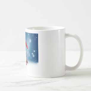 Caneca De Café Papais noeis de Natal bonitos Neves Estrelas