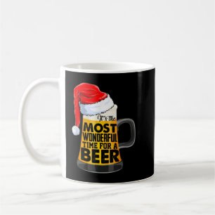 Caneca De Café Papais noeis de Natal de Bebendo Engraçado Xmas Be