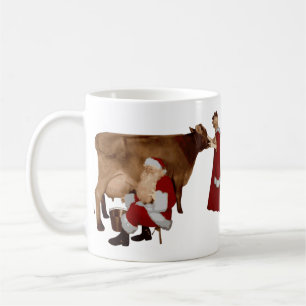 Caneca De Café papais noeis de natal engraçados senhora claus