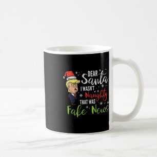 Caneca De Café Papais noeis de Natal Notícias falsas Engraçadas X