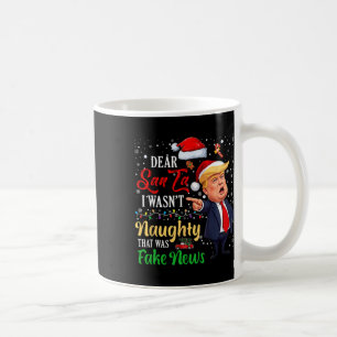 Caneca De Café Papais noeis de Natal Notícias falsas Engraçadas X