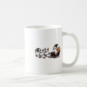Caneca De Café Papais noeis de Natal Reindeer Ghost Happy G