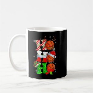 Caneca De Café Papais noeis de Pajama L de Basquete Engraçado Ho