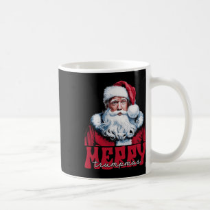 Caneca De Café Papais noeis de Trumpmas de feliz espetam pijamas 