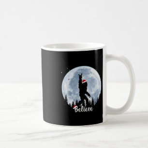 Caneca De Café Papais noeis do rock roll sasquatch crente do nata