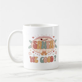 Caneca De Café Papais noeis, Engraçado, Cito Férias de Natal