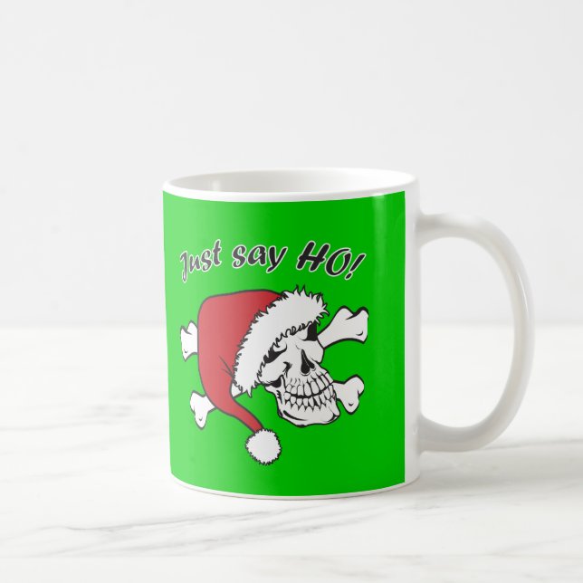 Caneca De Café Papais noeis Engraçados (Direita)