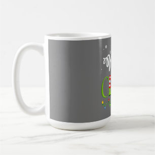 Caneca De Café Papais noeis Engraçados Nana Claus Família de Nata
