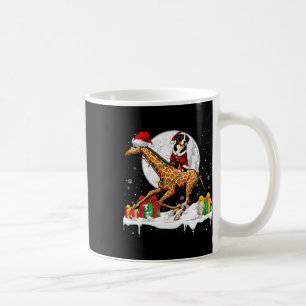 Caneca De Café Papais noeis Entlebucher Mountain Riding Giraffe C