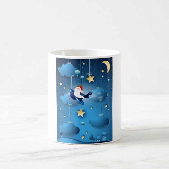 Caneca De Café Papais noeis estão chegando (Centro)