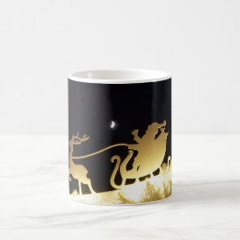 Caneca De Café Papais noeis estão vindo...