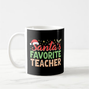 Caneca De Café Papais noeis Favoritos Professor Mug Natal